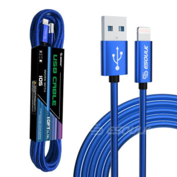 10FT USB Cable For IPhone XS/XR/XS MAX 1.7A - AAA Brand Deals