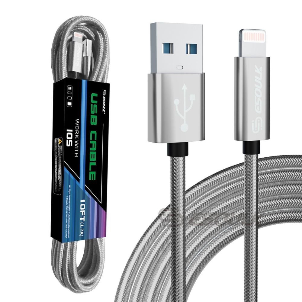 10FT USB Cable For IPhone XS/XR/XS MAX 1.7A - AAA Brand Deals