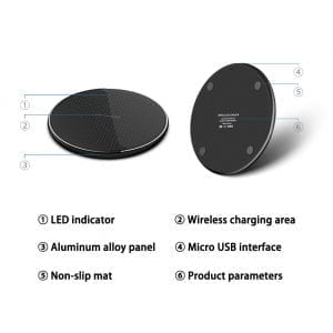 15W Fast Wireless Charger Pad - AAA Brand Deals