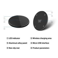15W Fast Wireless Charger Pad - AAA Brand Deals